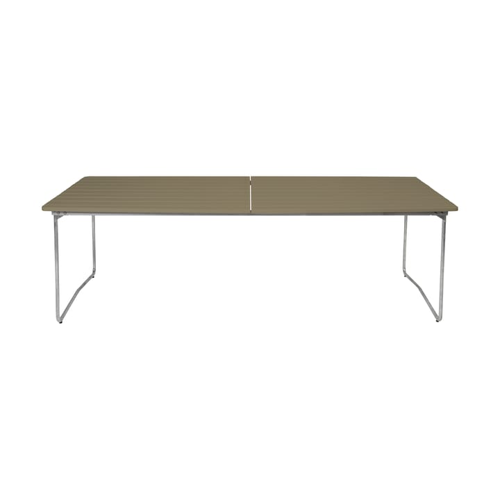 Mesa de jantar B31 230 cm - Light green oak-hot galvanized base - Grythyttan Stålmöbler