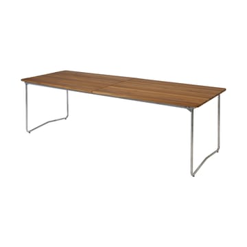 Mesa de jantar B31 230 cm - Teca não tratada - pés galvanizados - Grythyttan Stålmöbler