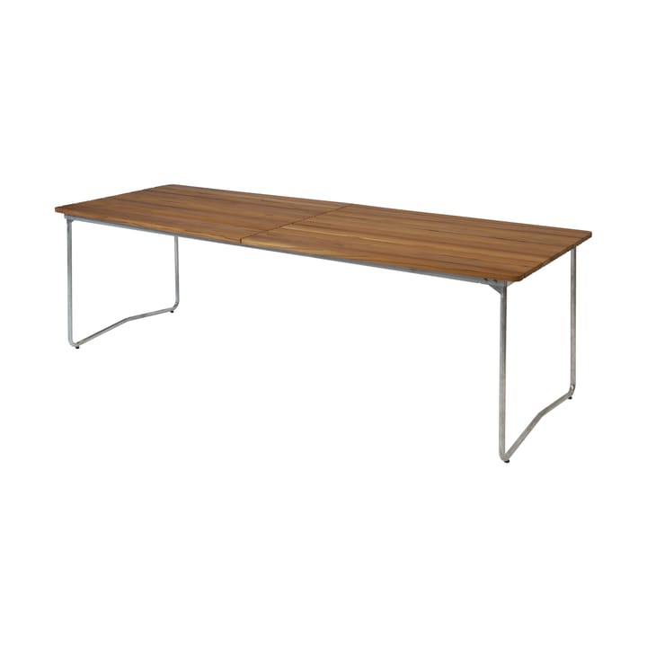 Mesa de jantar B31 230 cm - Teca não tratada - pés galvanizados - Grythyttan Stålmöbler