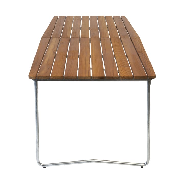 Mesa de jantar B31 230 cm - Teca não tratada - pés galvanizados - Grythyttan Stålmöbler