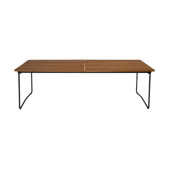 Mesa de jantar B31 230 cm - Untreated teak-black base - Grythyttan Stålmöbler