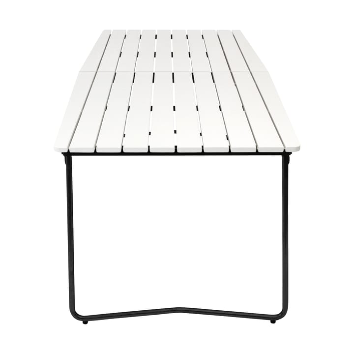 Mesa de jantar B31 230 cm, White lacquered oak-black base Grythyttan Stålmöbler