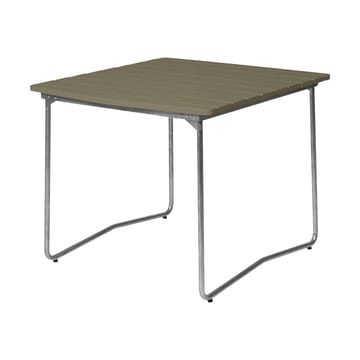 Mesa de jantar B31 84 - Light green oak-hot galvanized base - Grythyttan Stålmöbler