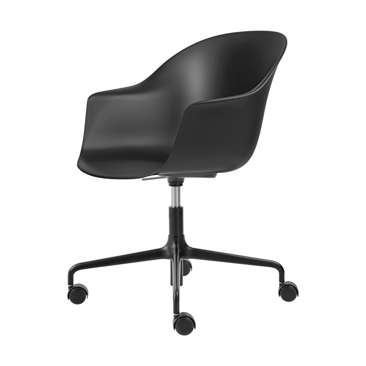 Cadeira Bat Meeting Chair  - Black-black - GUBI