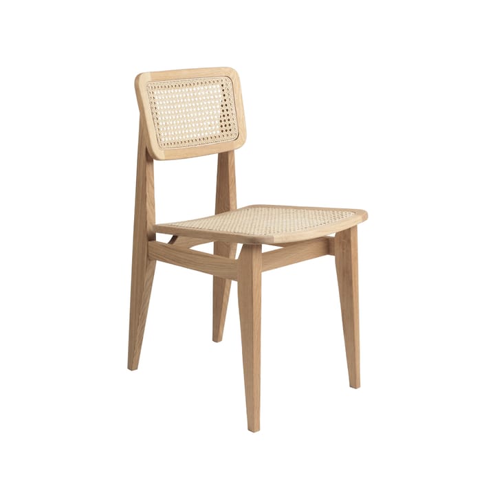 Cadeira C-Chair - Carvalho verniz, rattan - GUBI