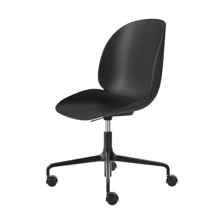 Cadeira de escritório Beetle Meeting Chair - Black-black - GUBI