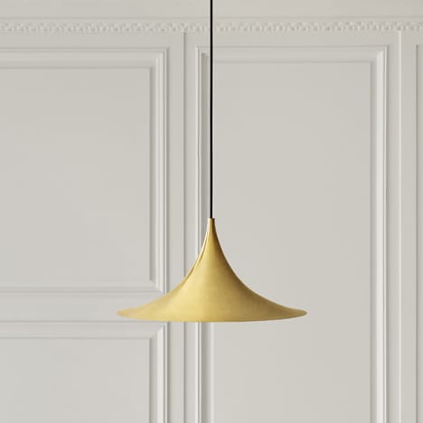 Candeeiro Semi Ø 30 cm, Polished brass GUBI