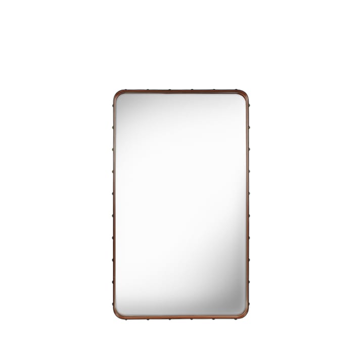 Espelho retangular Adnet - castanho, médio  - GUBI