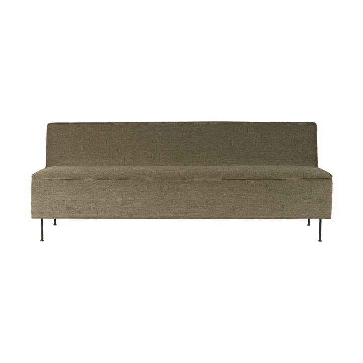 Sofá Modern Line 180x83x70 cm - Belsuede special FR 002-preto - GUBI