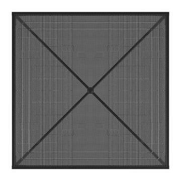 Tropique mesa 90x90x75 cm - Classic preto - GUBI