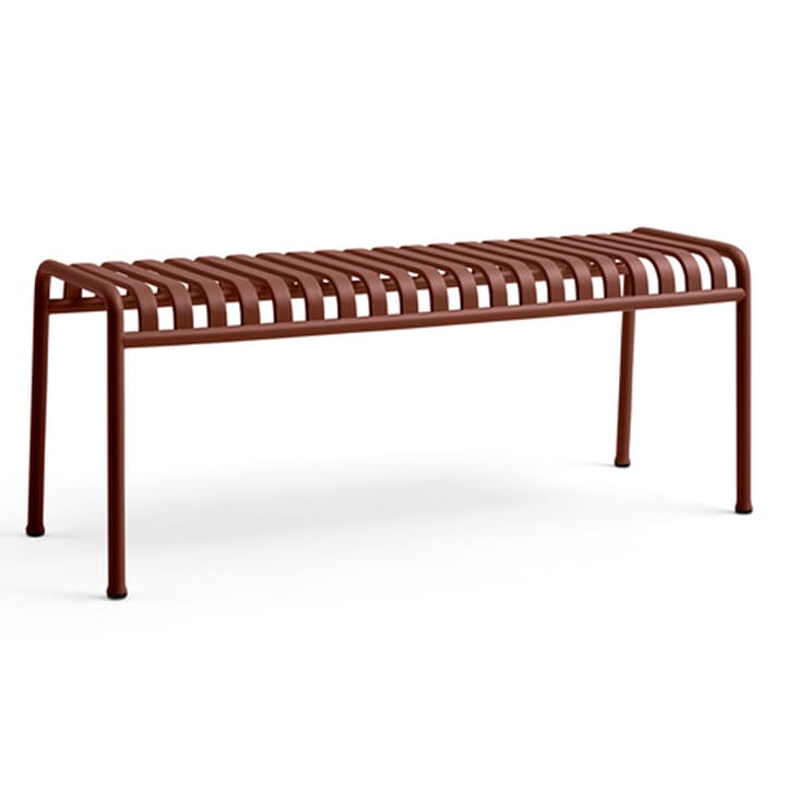 Banco 120x42 cm Palissade  , Iron red HAY