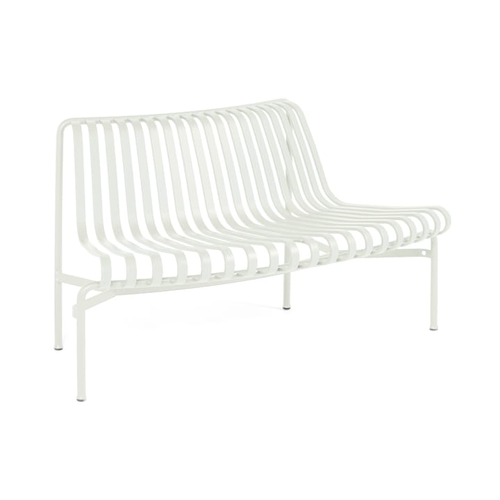 Banco de parque com encosto curvado para fora Palissade Dining   - Cream white - HAY