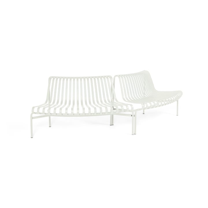 Banco de parque out-out Palissade Dining   - Cream white - HAY