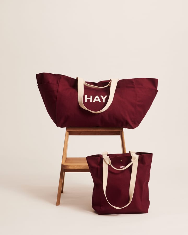 Bolsa Everyday Tote Bag, Burgundy HAY