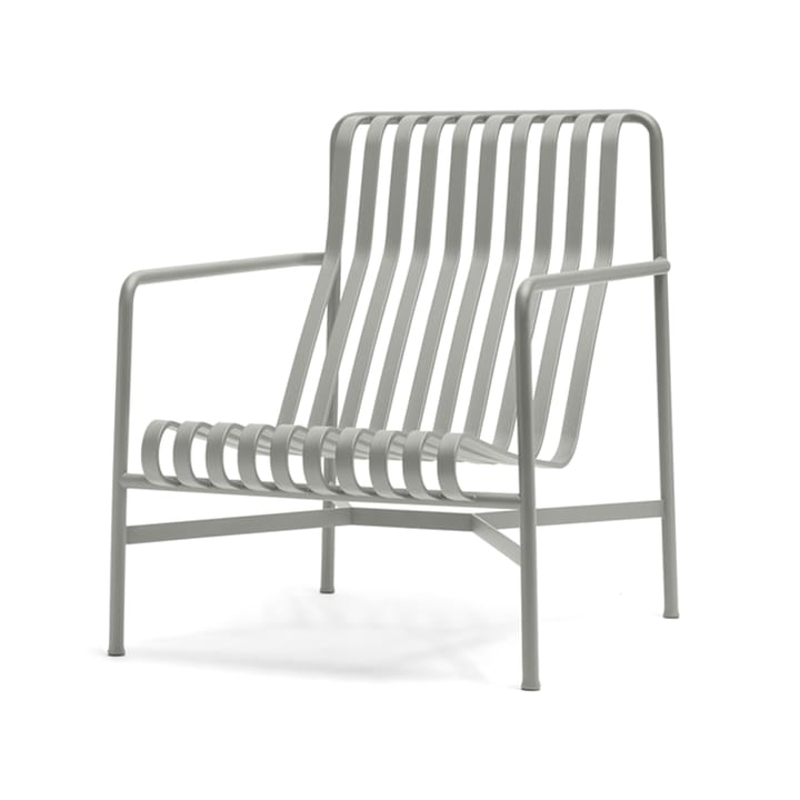 Cadeira lounge Palissade High  , Sky grey HAY