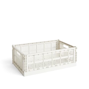 Caixa Colour Crate L 34.5x53 cm - Off-white - HAY