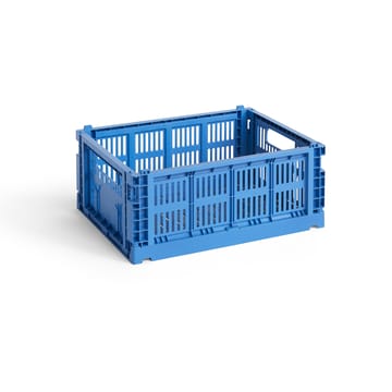 Caixa Colour Crate M 26.5x34.5 cm - Electric Blue - HAY