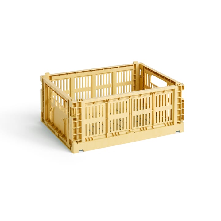 Caixa Colour Crate M 26.5x34.5 cm - Golden yellow - HAY