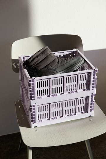 Caixa Colour Crate M 26.5x34.5 cm - Lavender - HAY