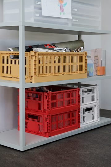 Caixa Colour Crate M 26.5x34.5 cm - Vermelho - HAY