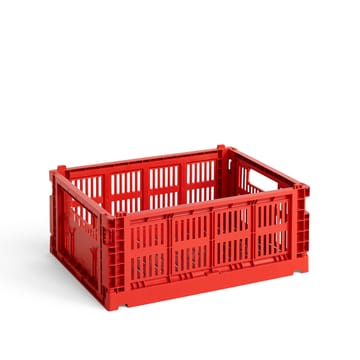 Caixa Colour Crate M 26.5x34.5 cm - Vermelho - HAY