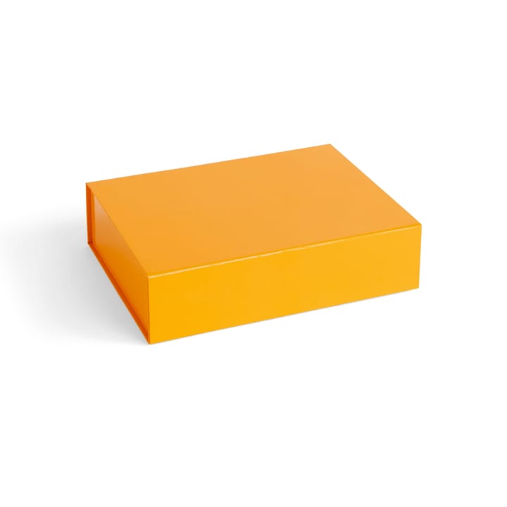 Caixa com tampa Colour Storage S 25,5x33 cm, Egg yolk
 HAY