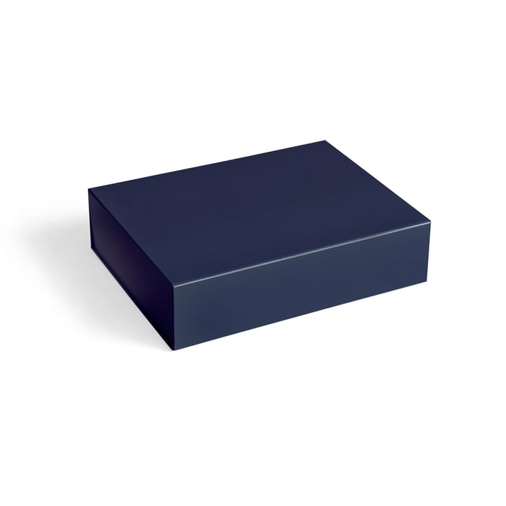 Caixa com tampa Colour Storage S 25,5x33 cm - Midnight blue - HAY