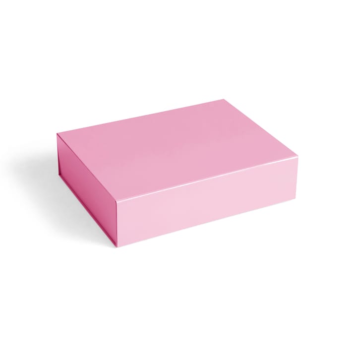 Caixa com tampa Colour Storage S 25,5x33 cm - Rosa claro - HAY