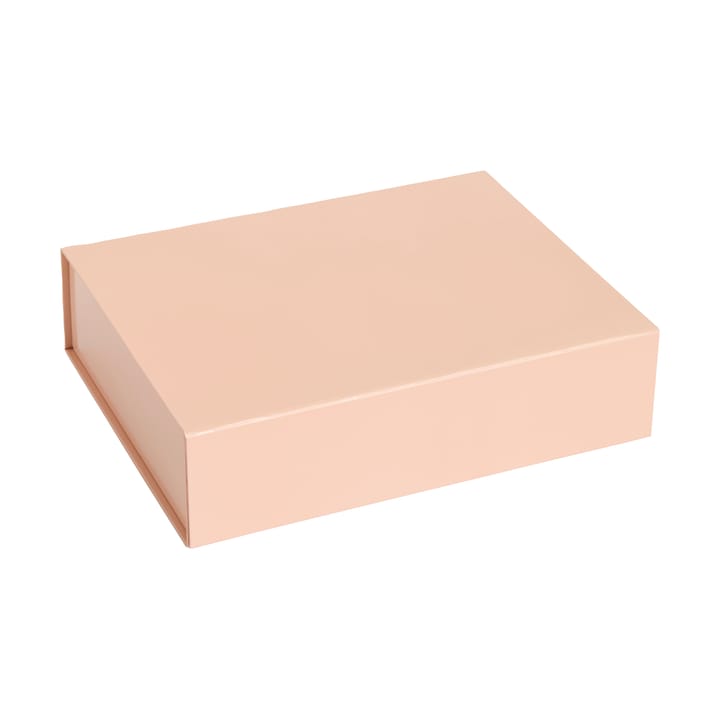 Caixa com tampa Colour Storage S 25,5x33 cm - Soft pink - HAY