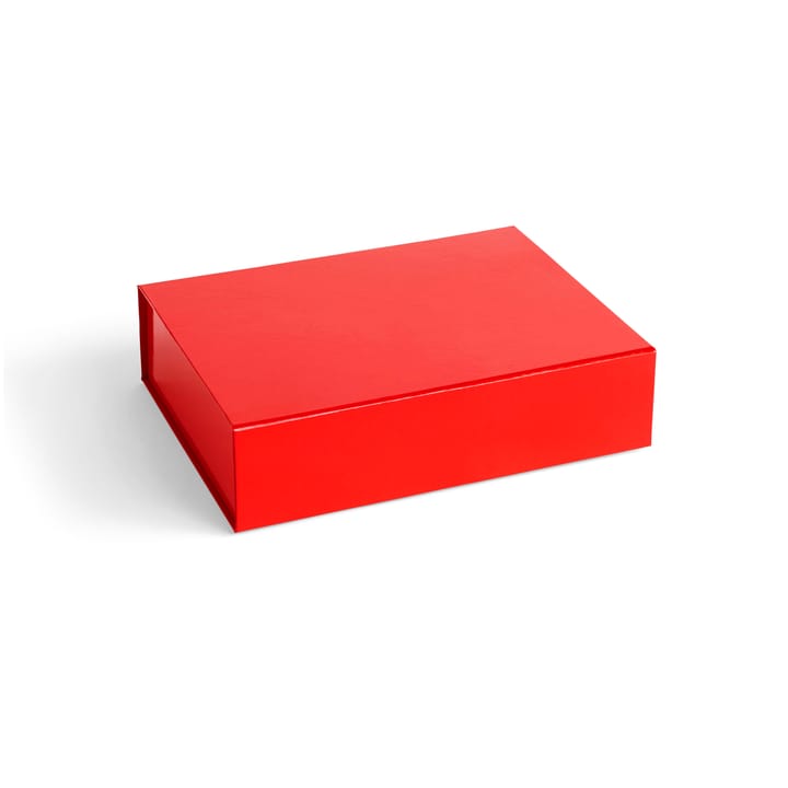 Caixa com tampa Colour Storage S 25,5x33 cm - Vibrant red - HAY