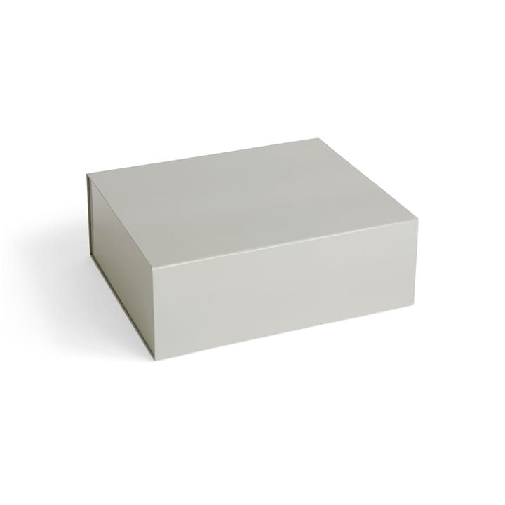 Caixa com tampa Colour Storage S 29.5x35 cm - Cinza - HAY