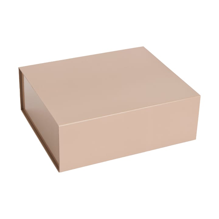 Caixa com tampa Colour Storage S 29.5x35 cm - Nougat - HAY