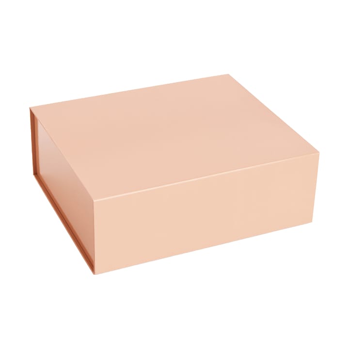 Caixa com tampa Colour Storage S 29.5x35 cm - Soft pink - HAY