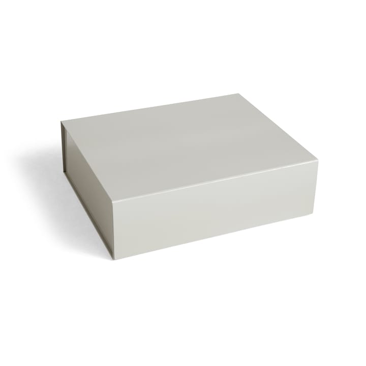 Caixa com tampa Colour Storage S 34.5x41,5 cm - Cinza - HAY