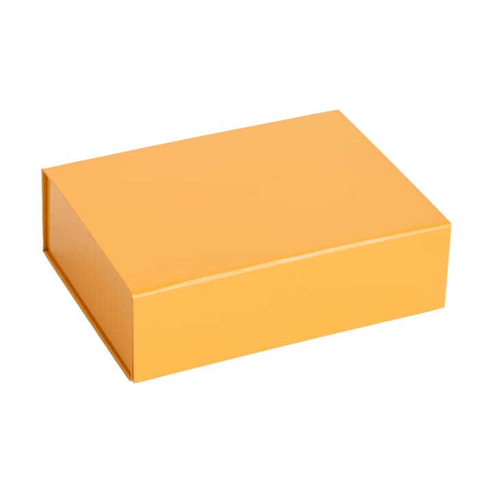 Caixa com tampa Colour Storage XS 16,5x22,5 cm - Egg yolk - HAY