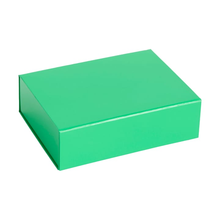 Caixa com tampa Colour Storage XS 16,5x22,5 cm - Vibrant green - HAY