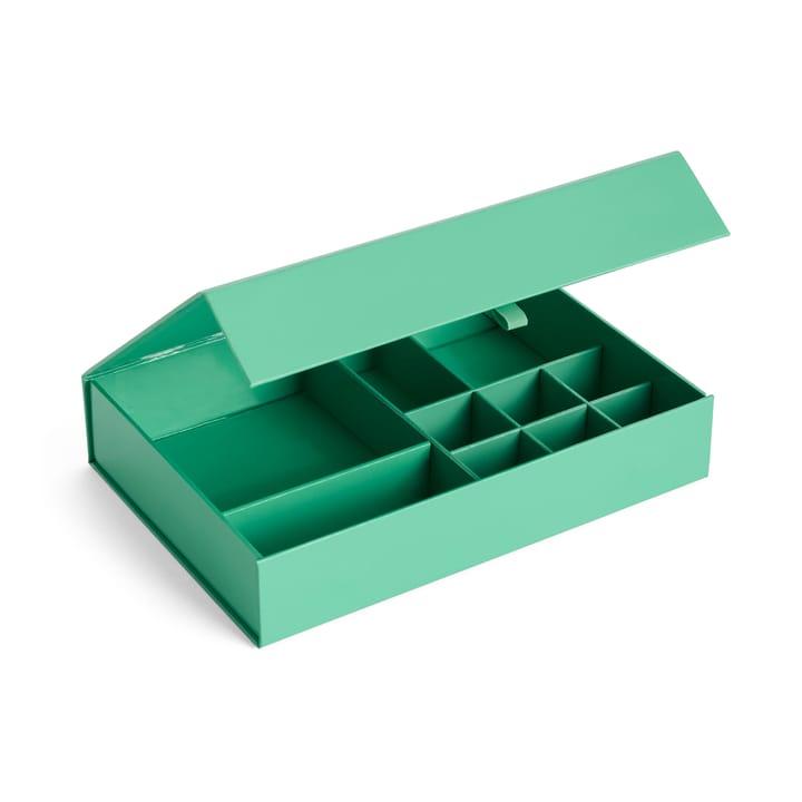 Caixa de jóias Colour Storage 23,2x16,1 cm - Emerald green - HAY