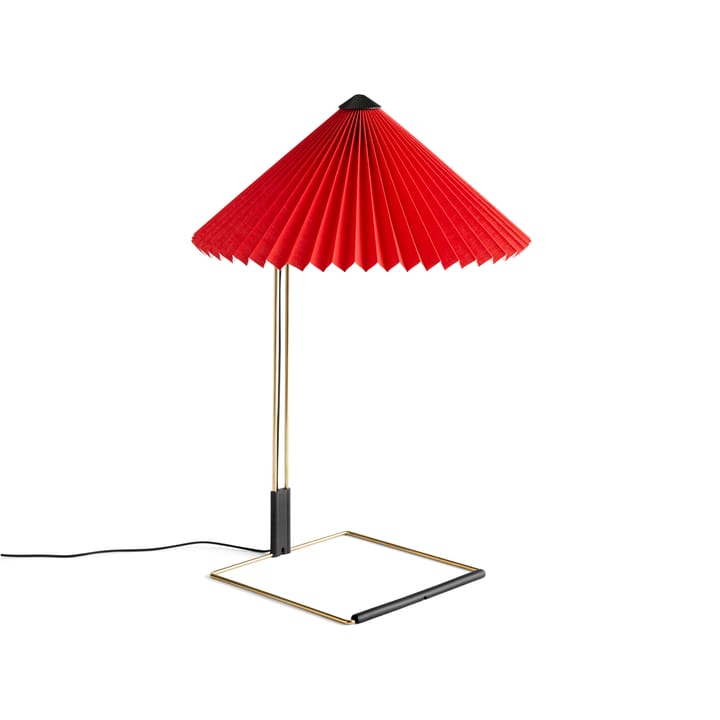 Candeeiro de mesa Matin table Ø38 cm - Bright red shade - HAY