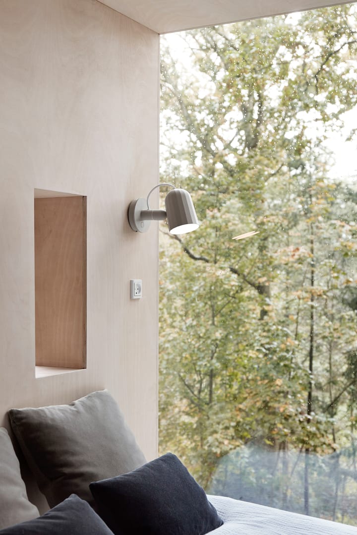 Candeeiro de parede Noc wall button, Off white HAY