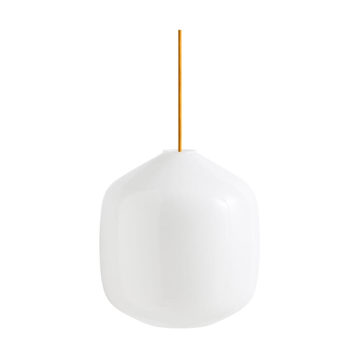 Candeeiro suspenso Buoy Ø30 cm - Opal glass-amber yellow - HAY