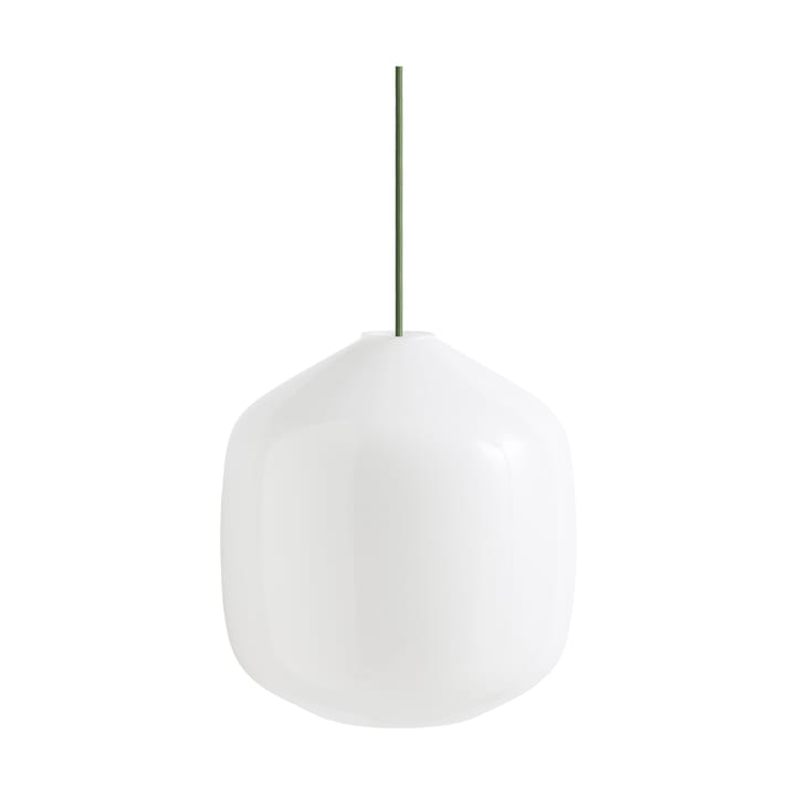 Candeeiro suspenso Buoy Ø30 cm - Opal glass-garden green - HAY