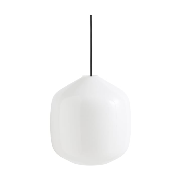 Candeeiro suspenso Buoy Ø30 cm - Opal glass-soft black - HAY