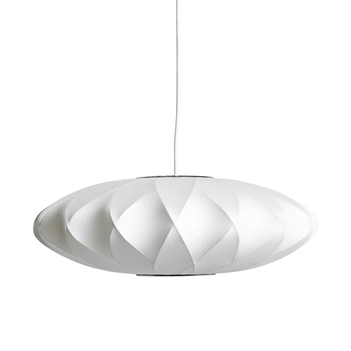 Candeeiro suspenso com padrão cruzado S Nelson Bubble Saucer - Off white - HAY