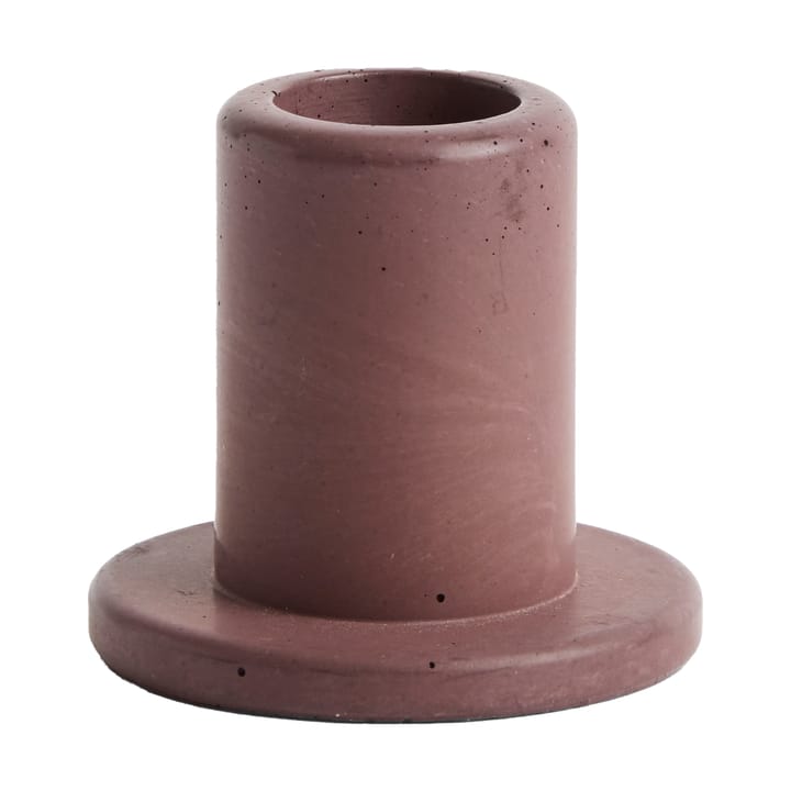 Castiçal Tube concreto 5,5 cm - Bordeaux - HAY