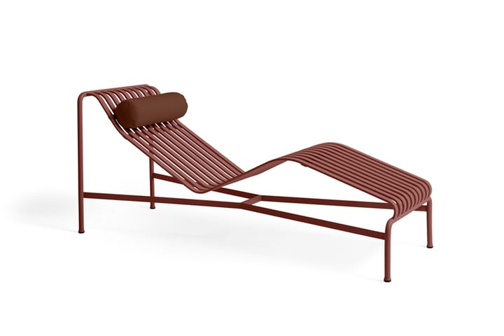 Chaise longue Palissade  , Iron red HAY