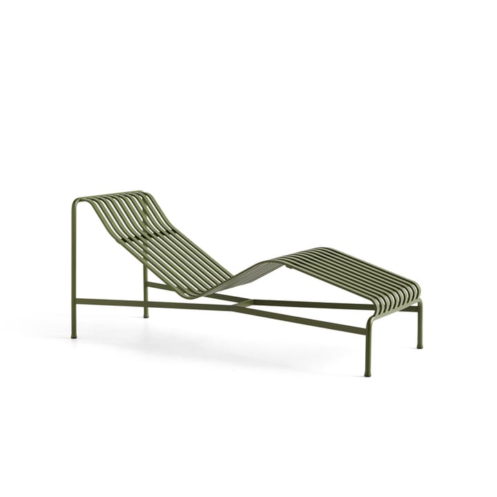 Chaise longue Palissade   - Olive - HAY