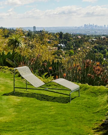 Chaise longue Palissade   - Sky grey - HAY