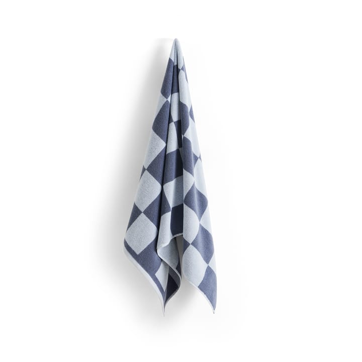 Check toalha de banho 70x136 cm - Steel blue - HAY