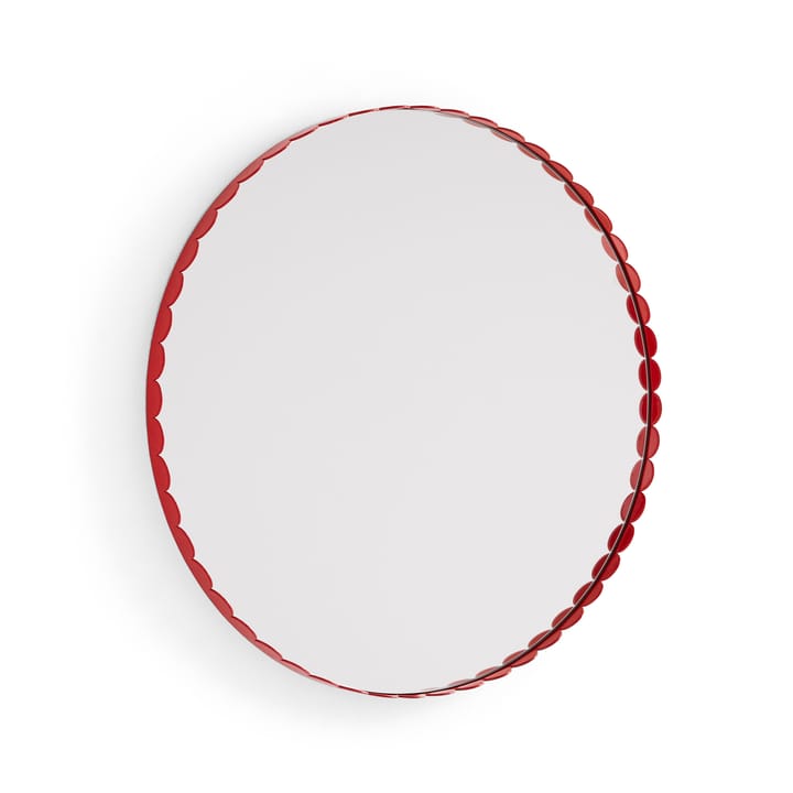 Espelho Arcs Mirror Ø60 cm - Vermelho - HAY