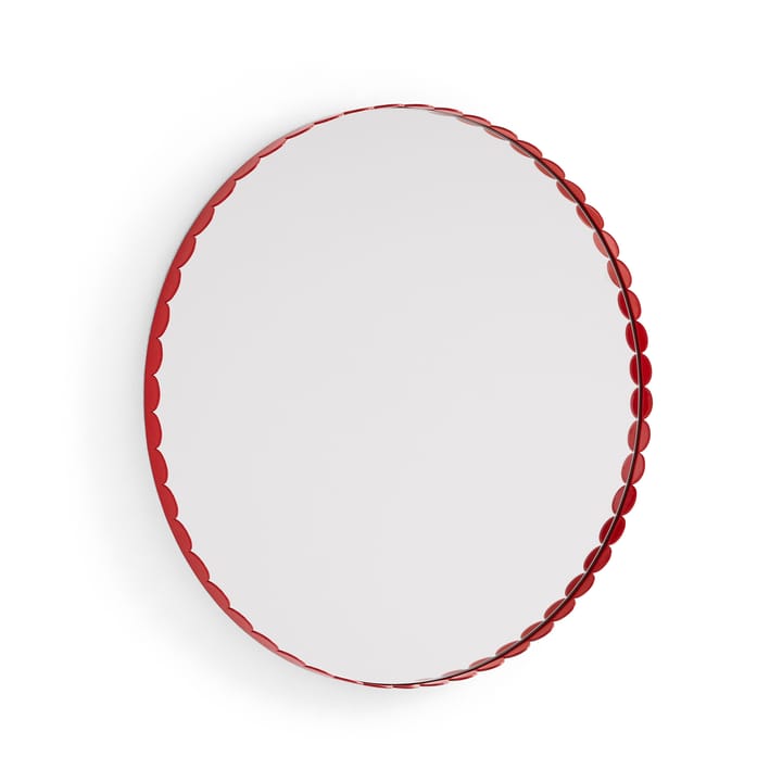 Espelho Arcs Mirror Ø60 cm, Vermelho HAY